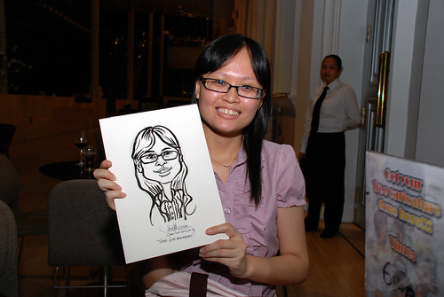 Caricature live sketching for Tetra 60th Anniversary - 15