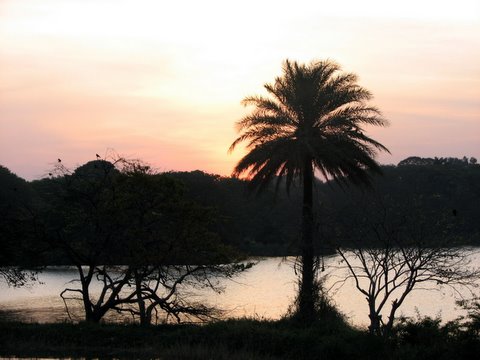 sunset afterglow lalbagh 270208
