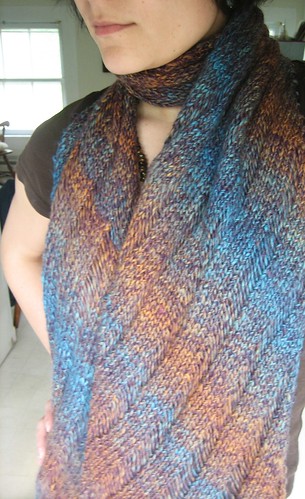 080517. clapotis scarf all done!