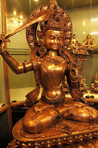 Manjushri, The Bodhisattva of Wisdom by Wonderlane