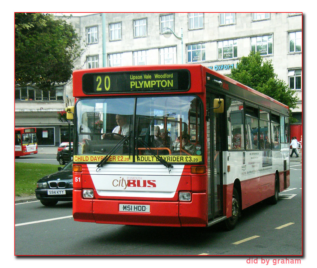 Plymouth Citybus 051 M51HOD