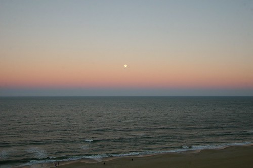 Moon over Ocean
