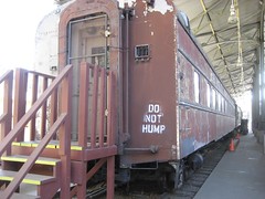 An unusual instruction on this train. (09/19/2008)