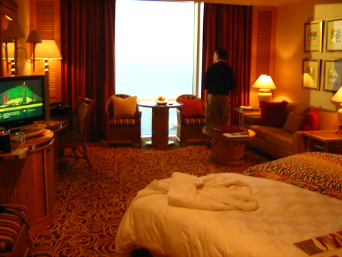 Hotel room at Jumeirah beach hotel