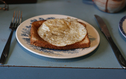 little eggie on toast