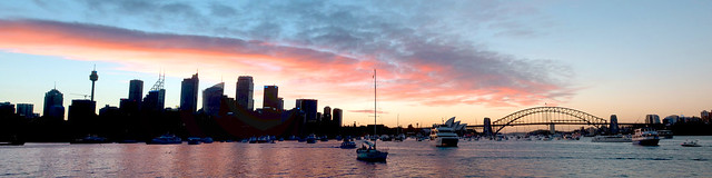 City of Sydney Panorama on dusk