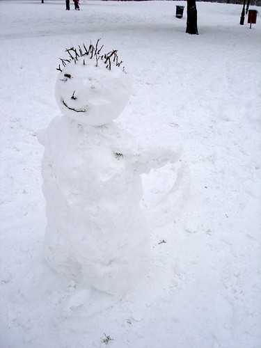 Belgravia hairloss snowman by jimbobular