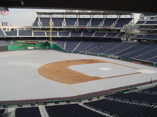 the ballpark in winter