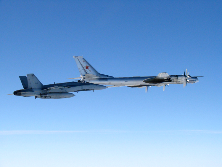RCAF intercepts Bear 2007.09.05