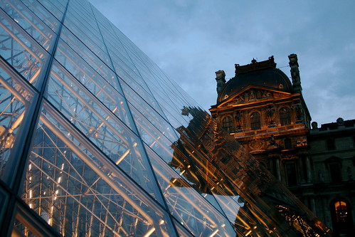 Pyramid & the Louvre