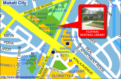 Filipinas Heritage Library Site Map