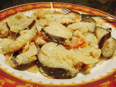 eggplant fricassee