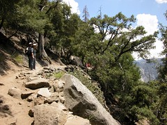 Yosemite Falls trail