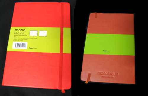 my monologue notebook