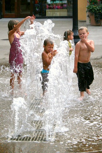 Fountain fun