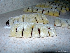 Cucidati - unbaked cookies ready