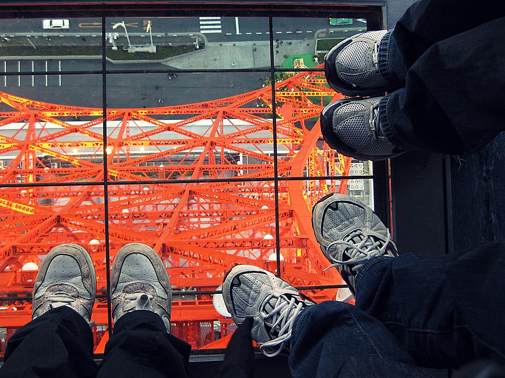 Look Down from Tokyo Tower