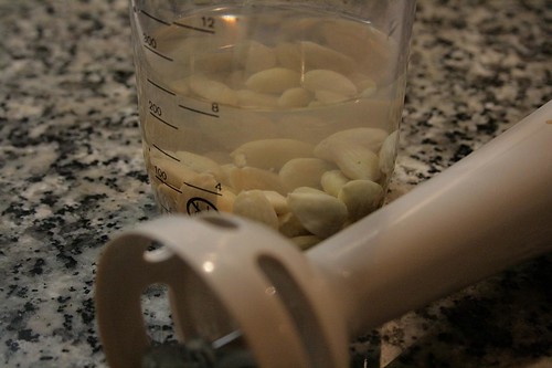 Making almond-milk