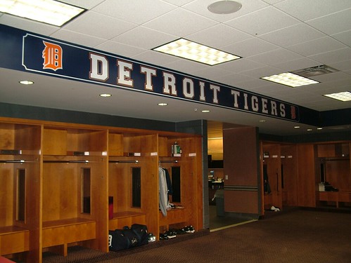Tigers clubhouse