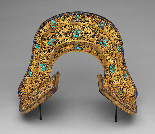 018a- Conjunto de silla de montar-aC 1400-Tibetano o chino- Copyrigth © 2000-2009 The Metropolitan Museum of Art 