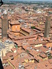 Aerial View of Bologna from the Medieval Towers