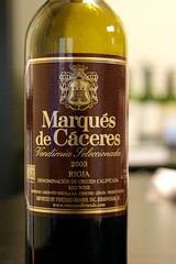 2003 Marqués de Cáceres Vendimia Seleccionada Rioja Crianza
