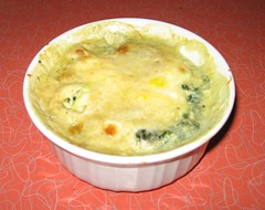 One Local Summer wk 3: Baked Spinach and Eggs