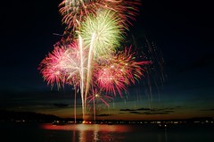 Fireworks over Long Lake from... by Adam Franco, on Flickr