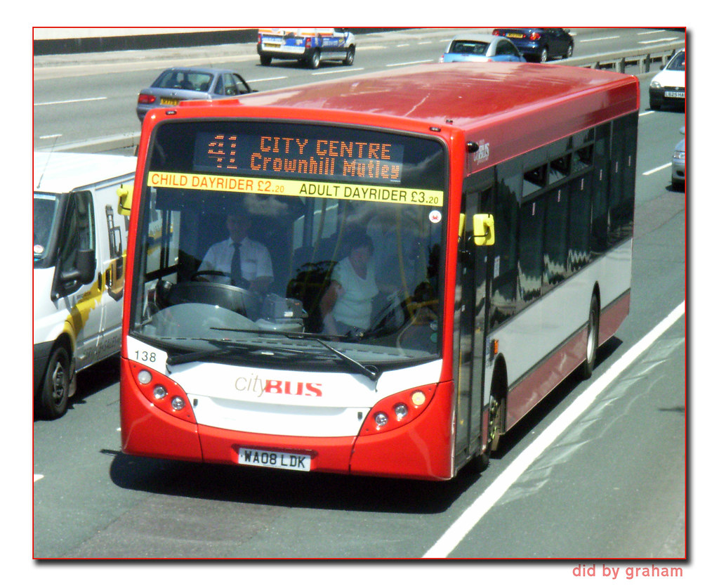 Plymouth Citybus 138 WA08LDK