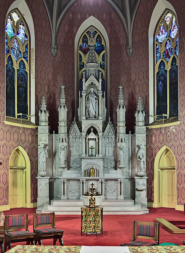 Visitation-Saint Ann Shrine, in Saint Louis, Missouri, USA - sanctuary