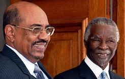 President Omar Hassan al-Bashir of Sudan along with former head-of-state Thabo Mbeki of the Republic of South Africa. Both nations have sought an independent foreign policy towards Africa and the rest of the world. by Pan-African News Wire File Photos