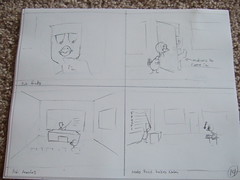 Emily Cawthons work in a single day created the entire storyboard