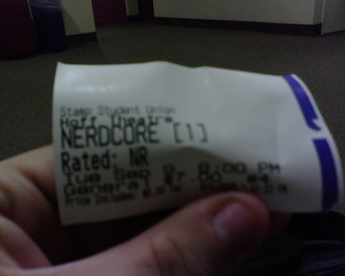 Nerdcore Rising ticket