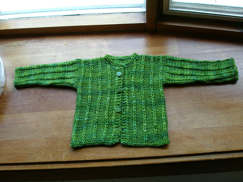 Baby Jonathan's sweater