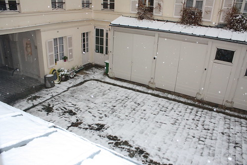 Snow at Rue de Grenelle