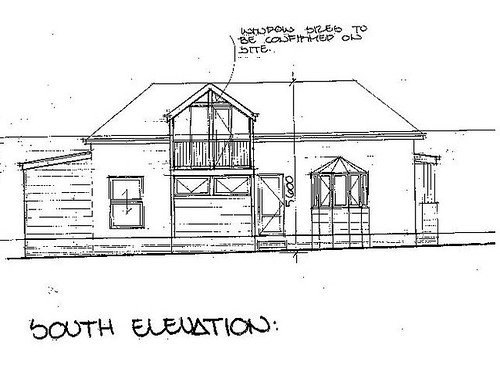 Cottage - South elevation