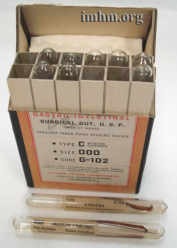 Gastro-Intestinal Sutures by Indiana Medical History Museum