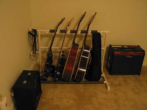 PVC Guitar Stand Plans