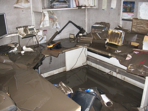Picture of flooded room