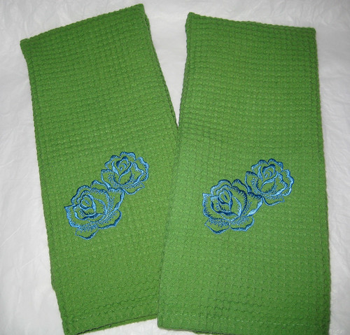 rose towels