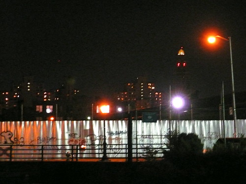 silvery night bridge