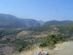 From the hill above the monastery