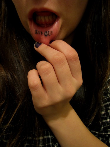 Tattoo On Your Lip. As a result, your tattoo