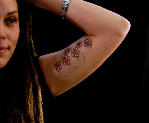 Tattoo art on Soft Skin Women Sexy
