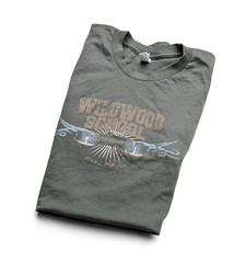 Wildwood School apparel by Hearken Creative Services, slate t-shirt 2