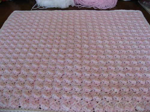 how to crochet baby blanket