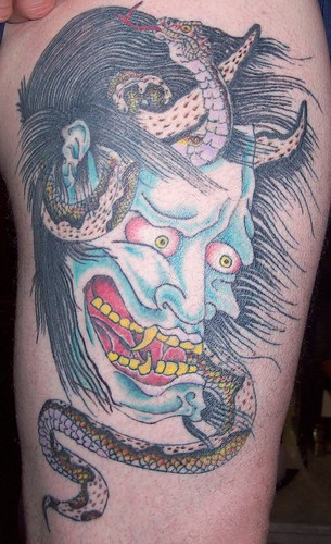 Hannya mask thats I did Photo by voodoo child 91 Comment on this photo