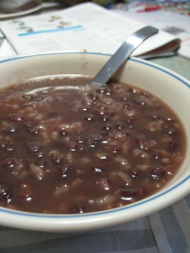 Adzuki Bean Porridge 紅豆稀飯