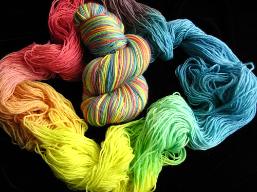 Rainbow Sock Yarn