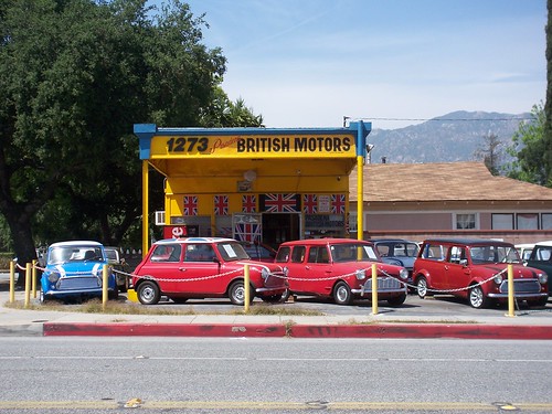 Vintage Mini Coopers for sale Pasadena British Motors